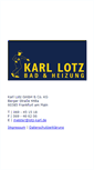 Mobile Screenshot of lotz-karl.de